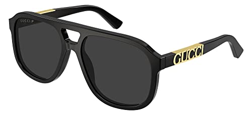 Gucci Sonnenbrillen GG1188S Black/Grey 58/17/140 Unisex von Gucci