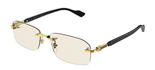 Gucci Sonnenbrillen GG1221S Gold/Yellow 56/16/140 Herren von Gucci