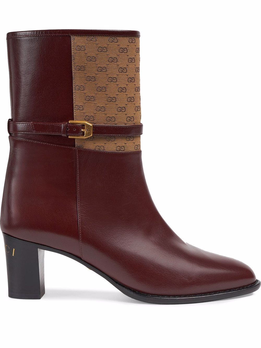 Gucci Stiefel mit GG - Rot von Gucci