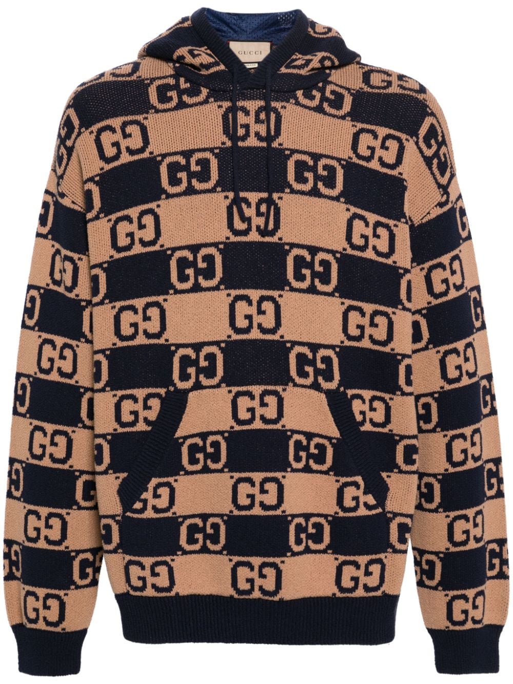 Gucci Hoodie aus GG Supreme-Jacquard - Braun von Gucci