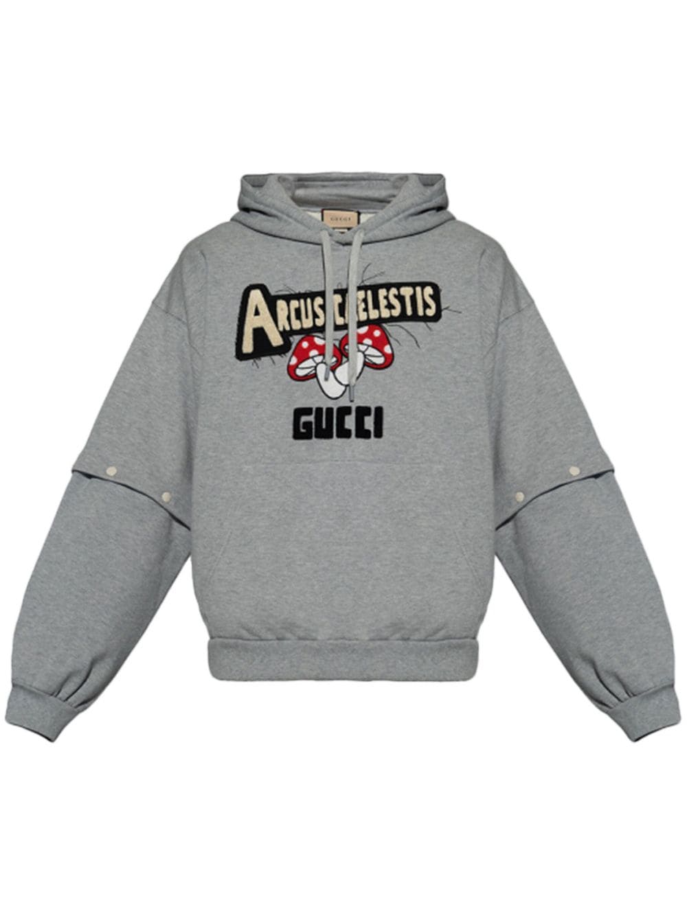 Gucci Sweatshirt aus Jersey-Fleece - Grau von Gucci