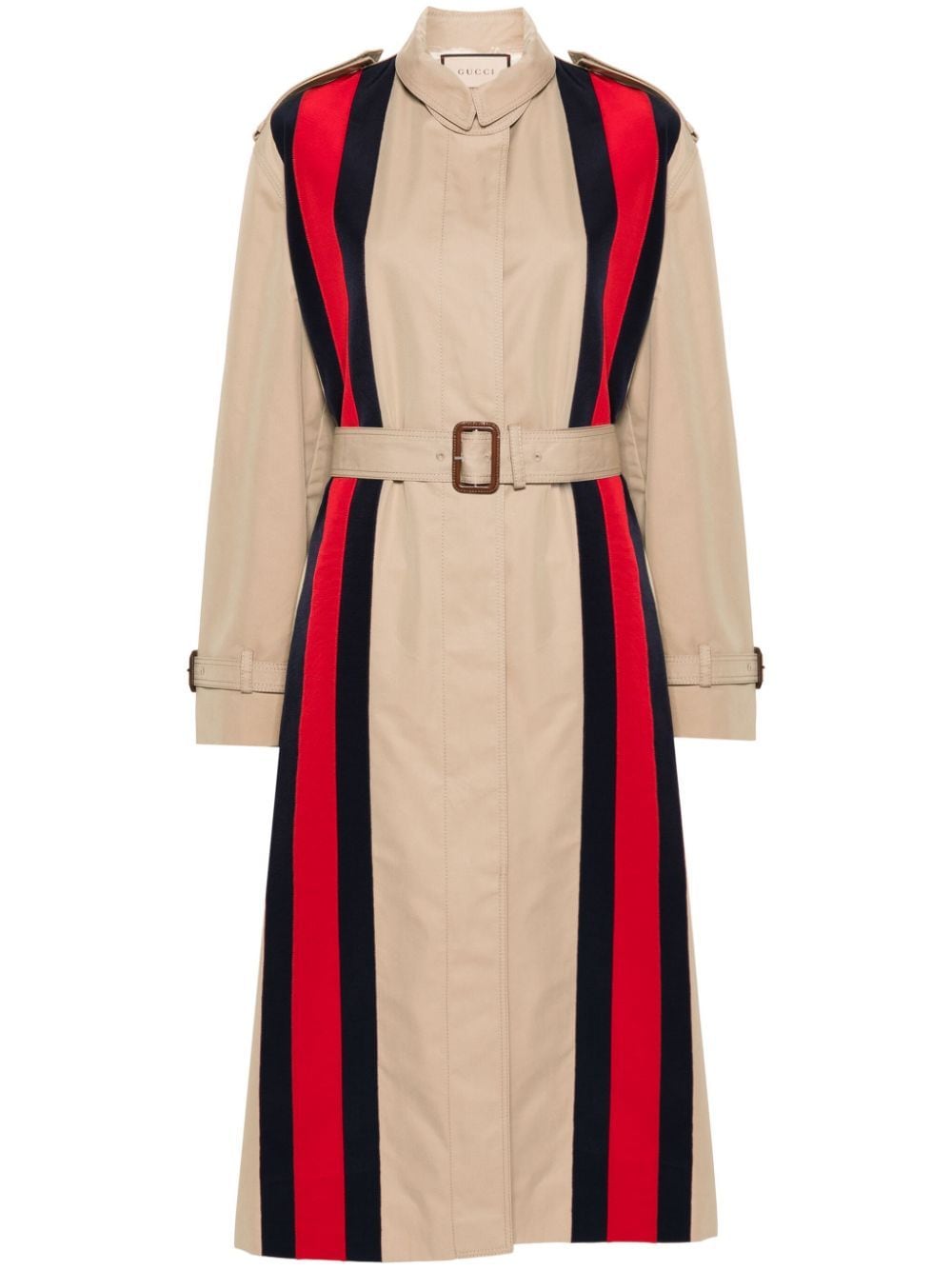 Gucci Trenchcoat aus Gabardine - Nude von Gucci