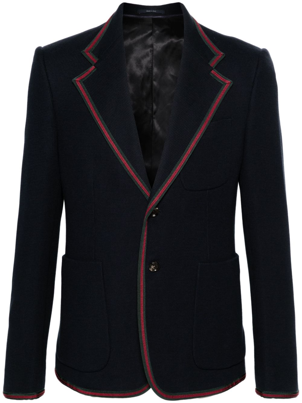 Gucci Blazer mit Webstreifen - Blau von Gucci