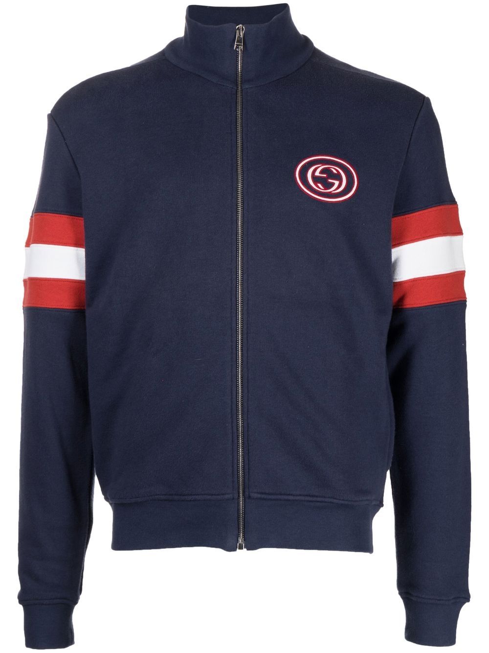 Gucci Jacke mit Logo-Print - Blau von Gucci