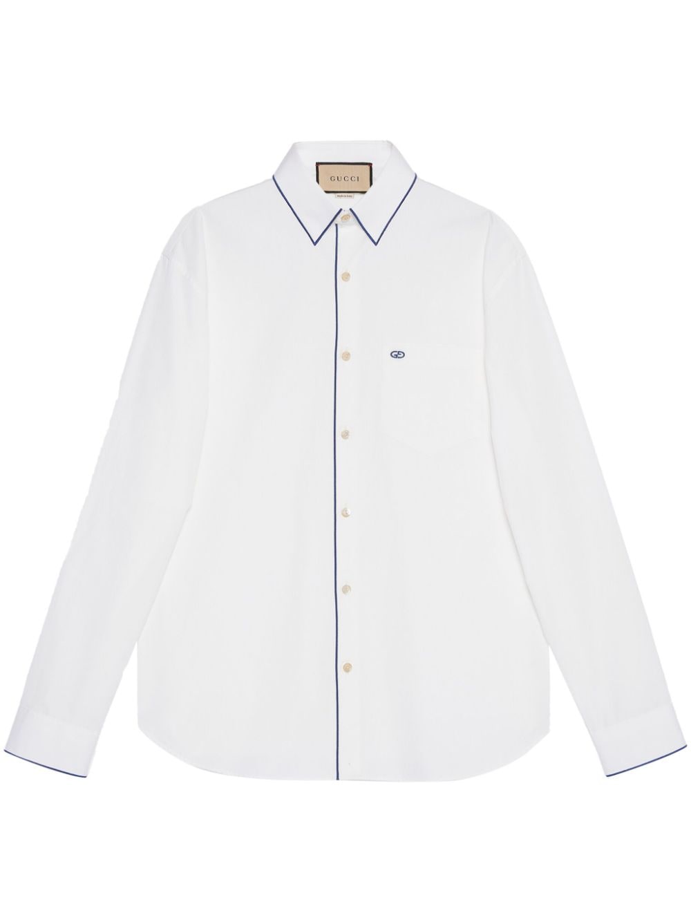 Gucci Hemd mit Kontrastdetails - Weiß von Gucci