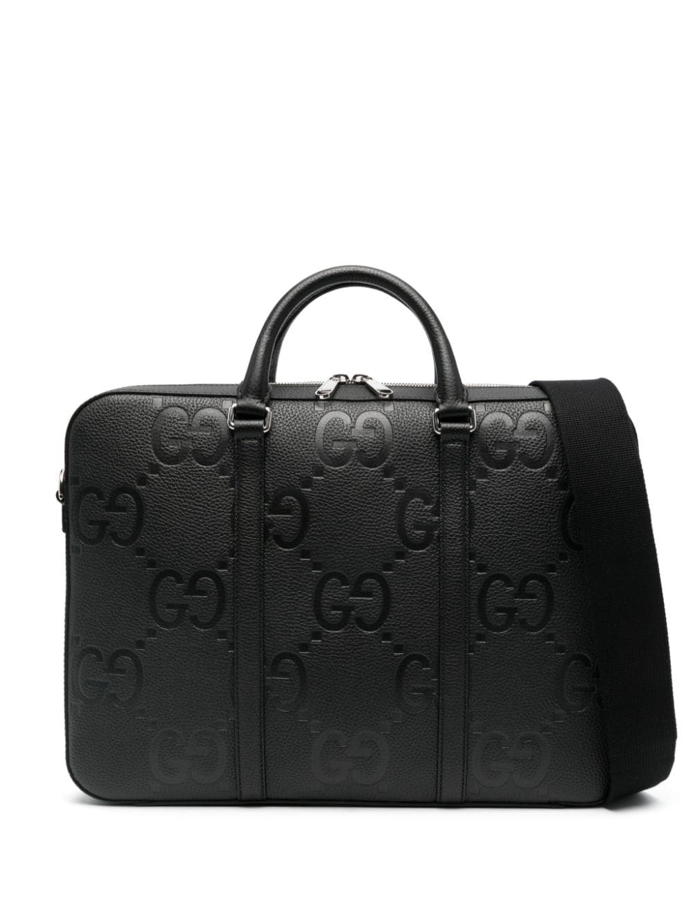 Gucci Laptoptasche mit Logo-Prägung - Schwarz von Gucci