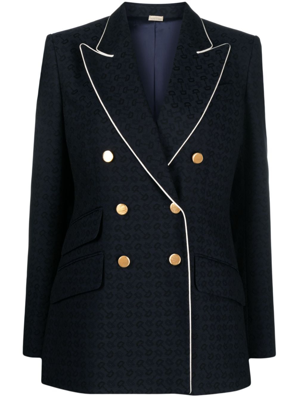 Gucci Doppelreihiger Blazer - Blau von Gucci