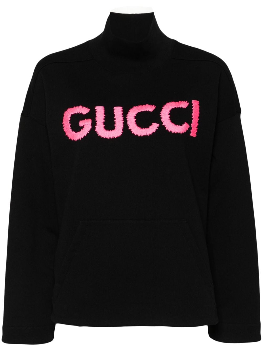 Gucci Pullover mit Logo-Stickerei - Schwarz von Gucci