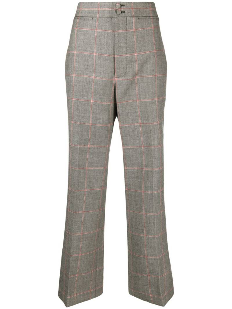 Gucci Hose mit Karomuster - Schwarz von Gucci