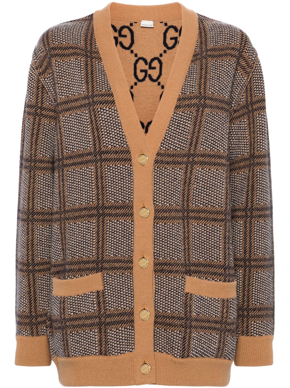 Gucci Wendbarer Cardigan - Nude von Gucci