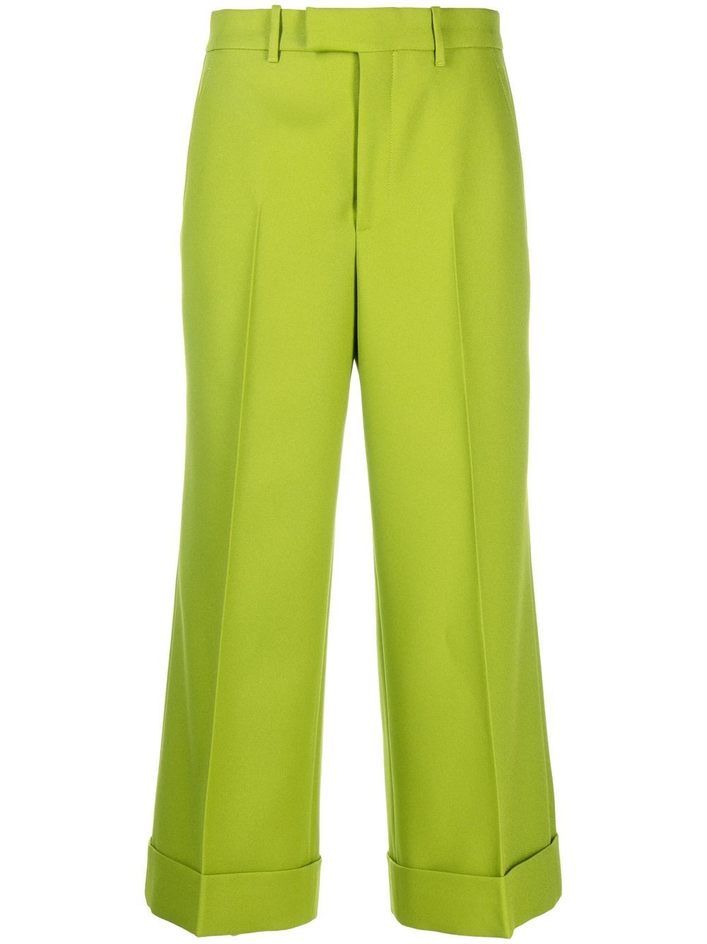 Gucci Klassische Cropped-Hose - Grün von Gucci