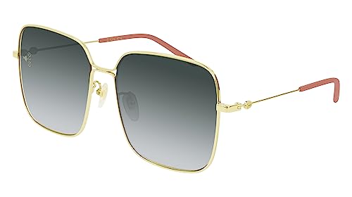 Sonnenbrillen Gucci GG0443S Gold/Grey Shaded 60/17/140 Damen von Gucci