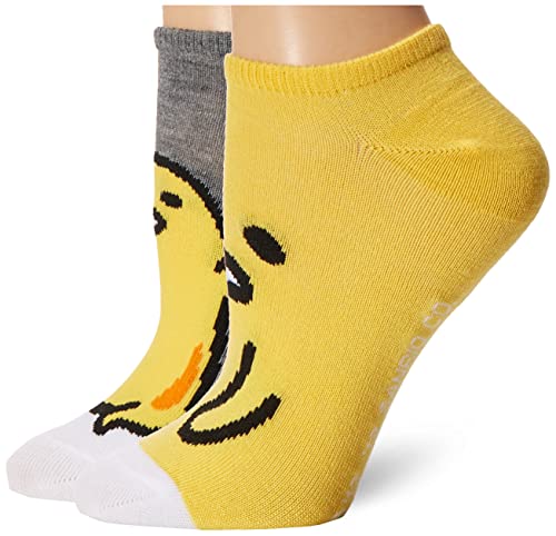 gudetama Damen 5er-Pack No Show Lässige Socken, Grau, Gelb, Mehrfarbig, 42-44.5 EU gudetama Damen 5er-Pack No Show Lässige Socken, Grau, Gelb, Mehrfarbig, 42-44.5 EU von Gudetama