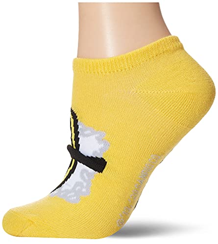 gudetama Damen 5er-Pack No Show Lässige Socken, Gelbe dunkle Akzente, 42-44.5 EU gudetama Damen 5er-Pack No Show Lässige Socken, Gelbe dunkle Akzente, 42-44.5 EU von Gudetama
