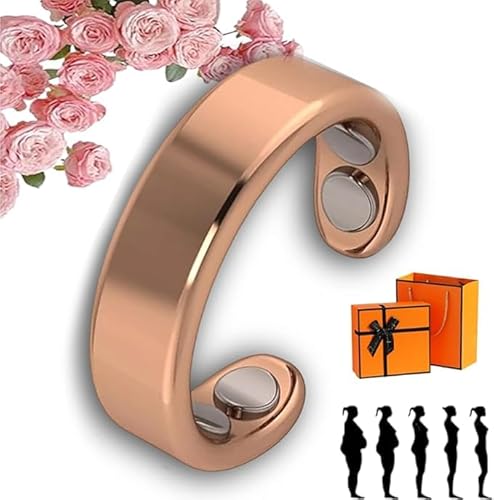 Sömni Ring Damen Wechseljahre, 2025 Sömni Ring : Wechseljahreshilfe natürlich Verstellbare Magnetische Therapie Ringe für Männer und Frauen Entspannung, Schlafhilfe Müdigkeitsreduktion (1PC-D) von Guegalls