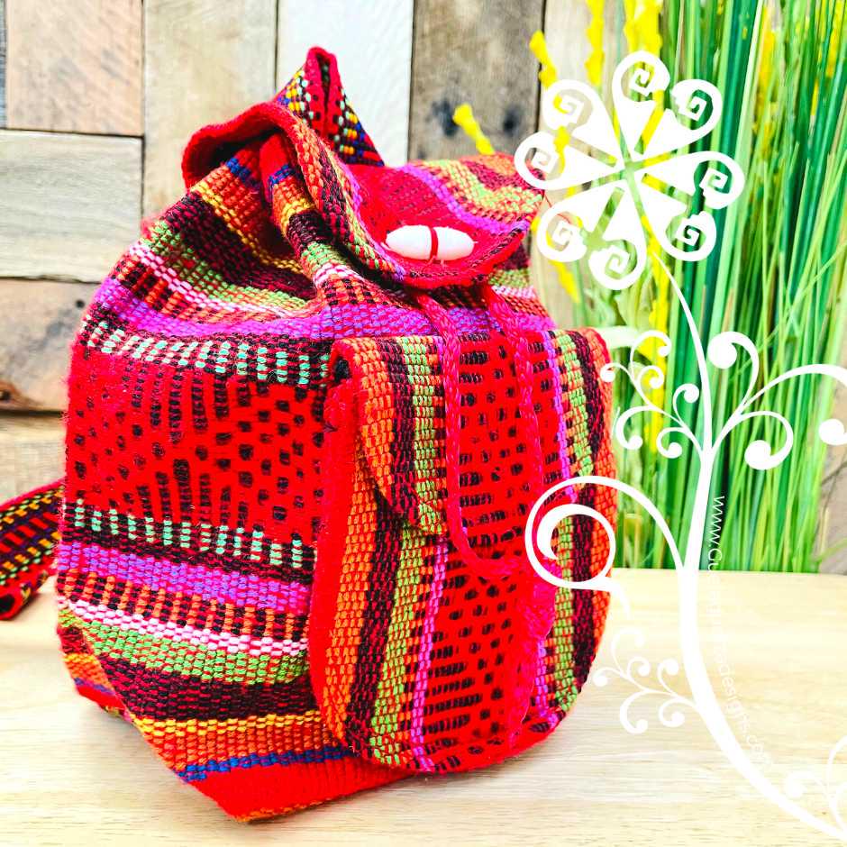 Extra Kleiner Boho-Rucksack Extra Kleiner Boho-Rucksack von GuelaguetzaDesigns