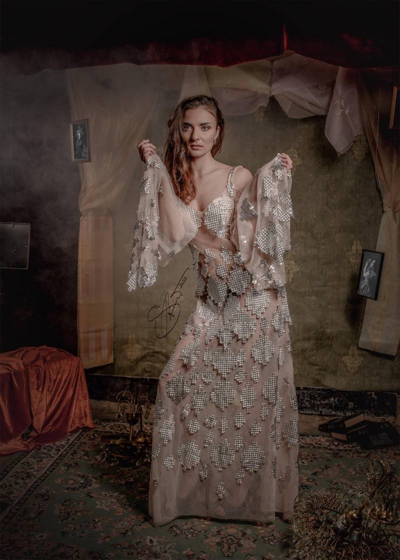 strass Besticktes Kleid von Guenessatiyueksel