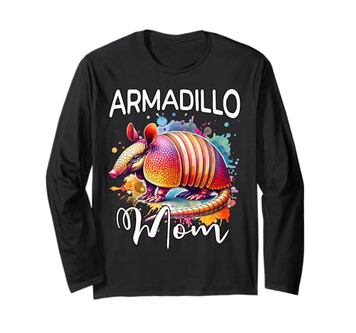 Armadillo Mom Gürteltier Mama Langarmshirt Armadillo Mom Gürteltier Mama Langarmshirt von Gürteltier Mama Für Damen