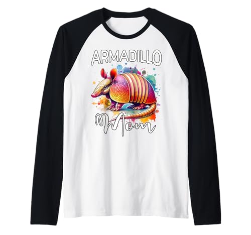 Armadillo Mom Gürteltier Mama Raglan Armadillo Mom Gürteltier Mama Raglan von Gürteltier Mama Für Damen