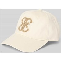 Guess Activewear Basecap mit Label-Stitching in Offwhite, Größe 1 von Guess Activewear