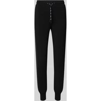 Guess Activewear Slim Fit Sweatpants mit elastischem Bund Modell 'ALLIE SCUBA' in Black, Größe XL von Guess Activewear