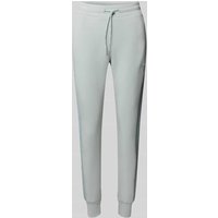 Guess Activewear Slim Fit Sweatpants mit elastischem Bund Modell 'ALLIE SCUBA' in Mittelgrau, Größe L von Guess Activewear