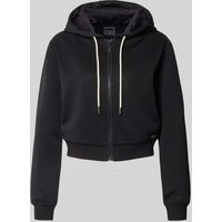 Guess Activewear Sweatjacke mit Kapuze Modell '3D PEONY' in Black, Größe M Guess Activewear Sweatjacke mit Kapuze Modell '3D PEONY' in Black, Größe M von Guess Activewear