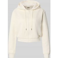 Guess Activewear Sweatjacke mit Kapuze Modell '3D PEONY' in Offwhite, Größe XS Guess Activewear Sweatjacke mit Kapuze Modell '3D PEONY' in Offwhite, Größe XS von Guess Activewear