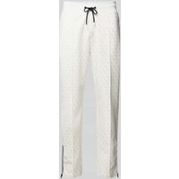 Guess Activewear Sweatpants mit Allover-Logo-Print Modell 'KORBIN' in Weiss, Größe XL von Guess Activewear