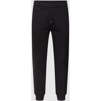 Guess Activewear Sweatpants mit Label-Applikation Modell 'ALDWIN' in Black, Größe L von Guess Activewear