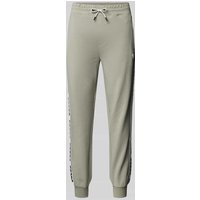 Guess Activewear Sweatpants mit Label-Detail Modell 'NEW ARLO' in Oliv, Größe M Guess Activewear Sweatpants mit Label-Detail Modell 'NEW ARLO' in Oliv, Größe M von Guess Activewear