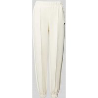 Guess Activewear Sweatpants mit Label-Detail Modell 'OLYMPE' in Ecru, Größe M von Guess Activewear