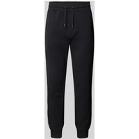 Guess Activewear Sweatpants mit Label-Print Modell 'NEW ARLO' in Black, Größe XXL von Guess Activewear