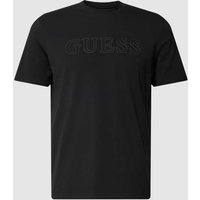 Guess Activewear T-Shirt mit Label-Print Modell 'ALPHY' in BLACK, Größe L von Guess Activewear