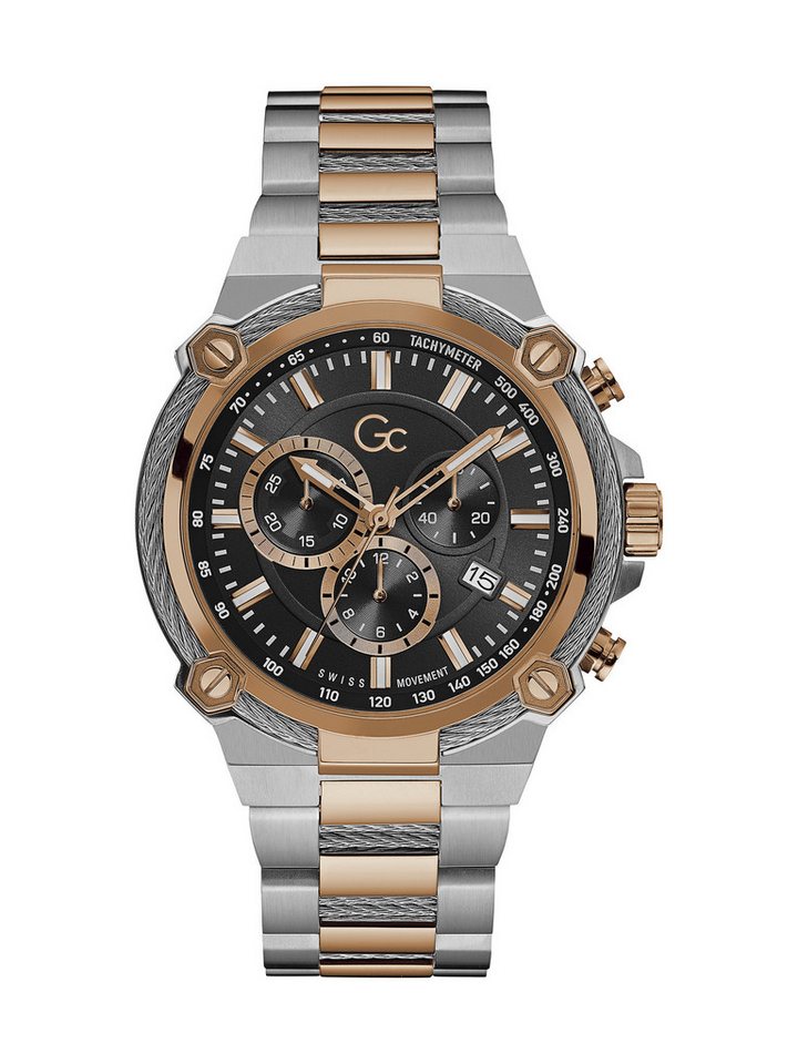 Guess Collection Quarzuhr Gc CableForce, (1-tlg), Quarz-Chronographenuhr von Guess Collection