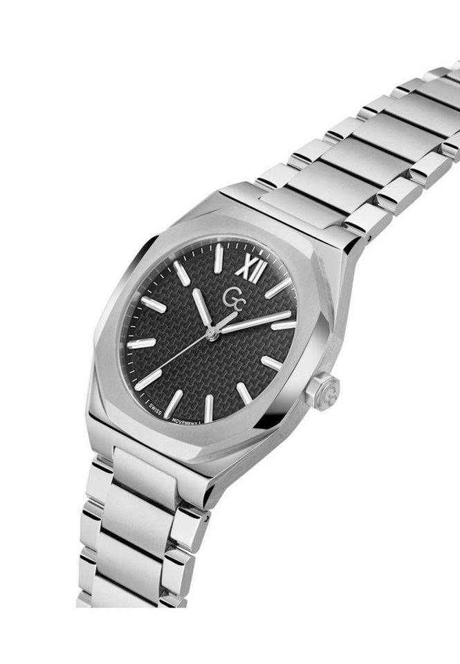Guess Collection Quarzuhr Gc Coussin Sleek, (1-tlg), analoge Uhr von Guess Collection