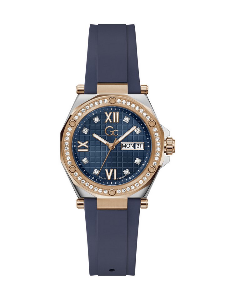 Guess Collection Quarzuhr Gc Legacy Lady, (1-tlg), Quarz-Tages- und Datumsuhr von Guess Collection