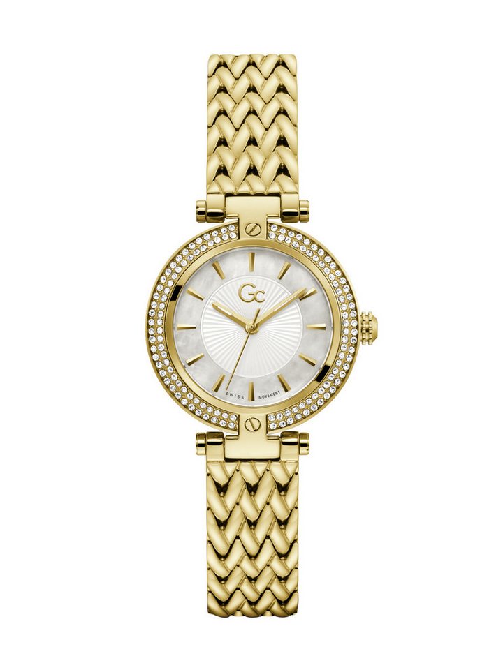 Guess Collection Quarzuhr Gc Vogue, (1-tlg), Quarzuhr mit Wochentags- und Datumsanzeige Guess Collection Quarzuhr Gc Vogue, (1-tlg), Quarzuhr mit Wochentags- und Datumsanzeige von Guess Collection