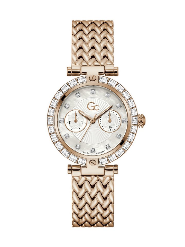 Guess Collection Quarzuhr Gc Vogue, (1-tlg), analoge Uhr von Guess Collection