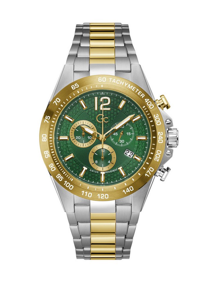 Guess Collection Quarzuhr Gc Audacious, (1-tlg), Quarz-Chronographenuhr von Guess Collection