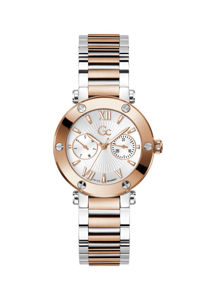 Guess Collection Quarzuhr Gc Aura, (1-tlg), Quarz-Analoguhr von Guess Collection