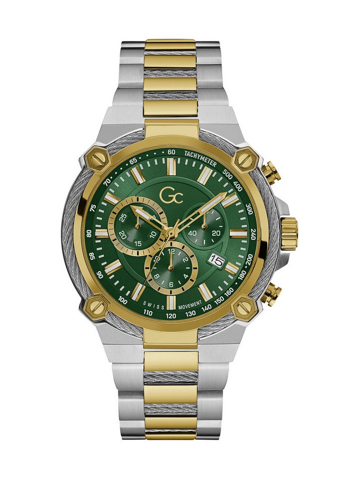 Guess Collection Quarzuhr Gc CableForce, (1-tlg), Quarz-Chronographenuhr von Guess Collection