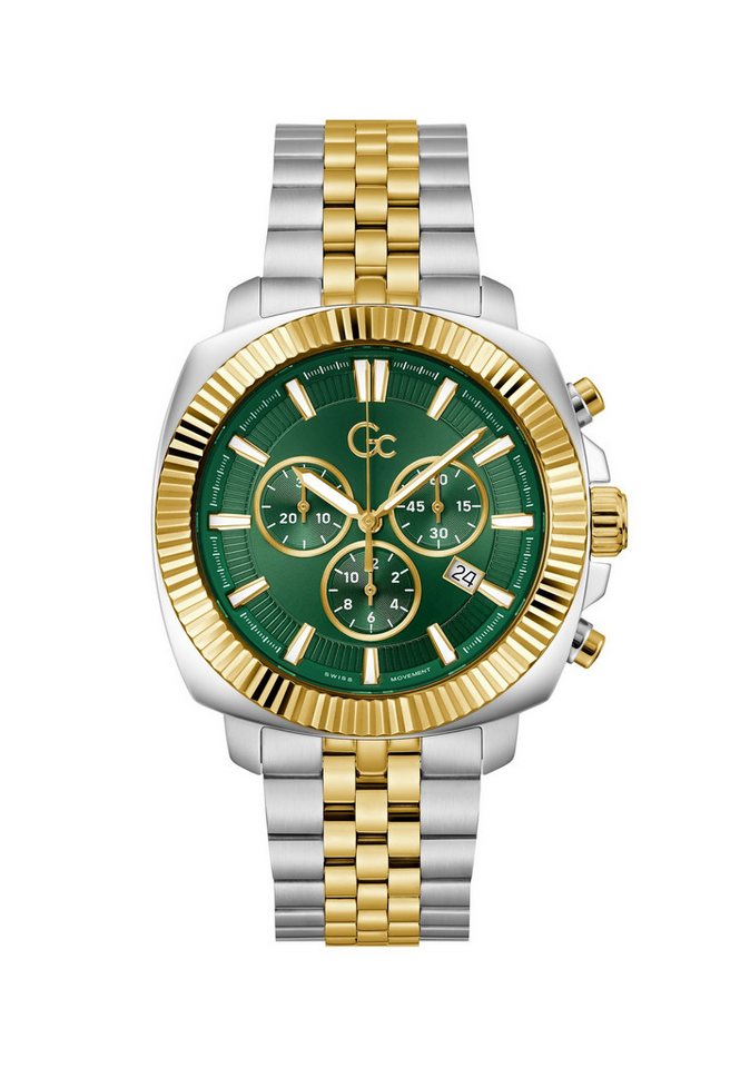 Guess Collection Quarzuhr Gc Flair Coussin, (1-tlg), Chronographenuhr von Guess Collection