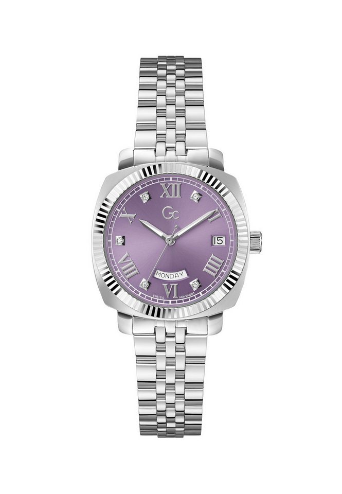 Guess Collection Quarzuhr Gc Flair Coussin Lady, (1-tlg), Quartz Analog von Guess Collection