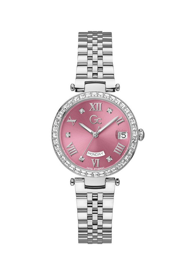 Guess Collection Quarzuhr Gc Flair Crystal, (1-tlg), Quartz Analog von Guess Collection