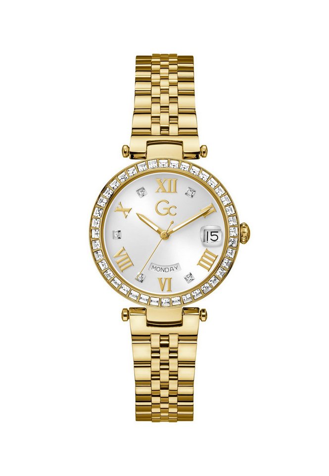 Guess Collection Quarzuhr Gc Flair Crystal, (1-tlg), Quartz Analog von Guess Collection