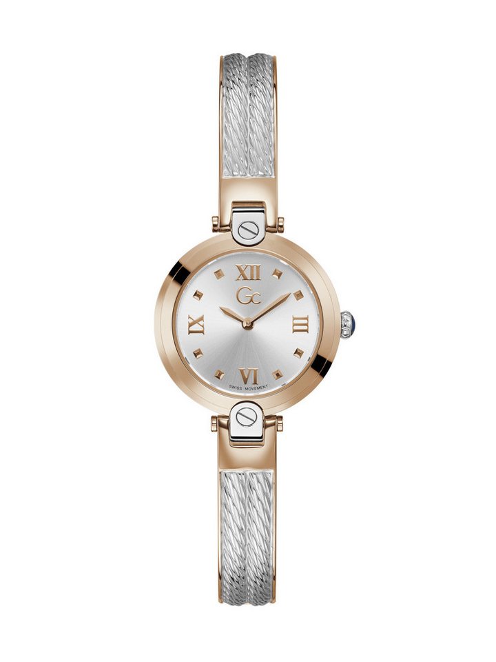 Guess Collection Quarzuhr Gc Fusion Bangle Cable, (1-tlg), Quarz-Analoguhr von Guess Collection