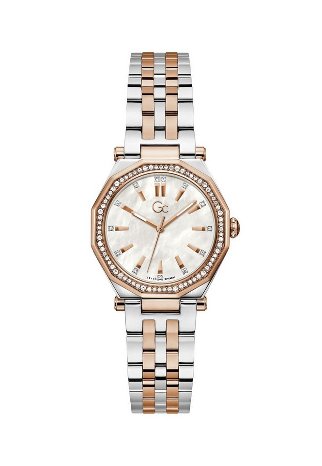 Guess Collection Quarzuhr Gc Gleam, (1-tlg), Quarz-Analoguhr von Guess Collection