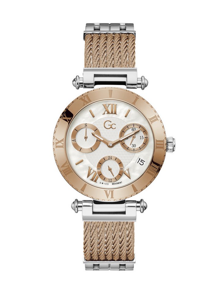 Guess Collection Quarzuhr Gc Infinity, (1-tlg), Quarz 2 Zeitzonen von Guess Collection