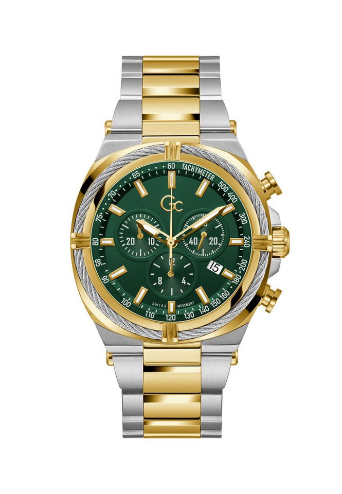 Guess Collection Quarzuhr Gc IronClass, (1-tlg), Quarz-Chronographenuhr von Guess Collection